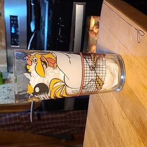WARNER BROS CARTOON GLASS Foghorn Leghorn